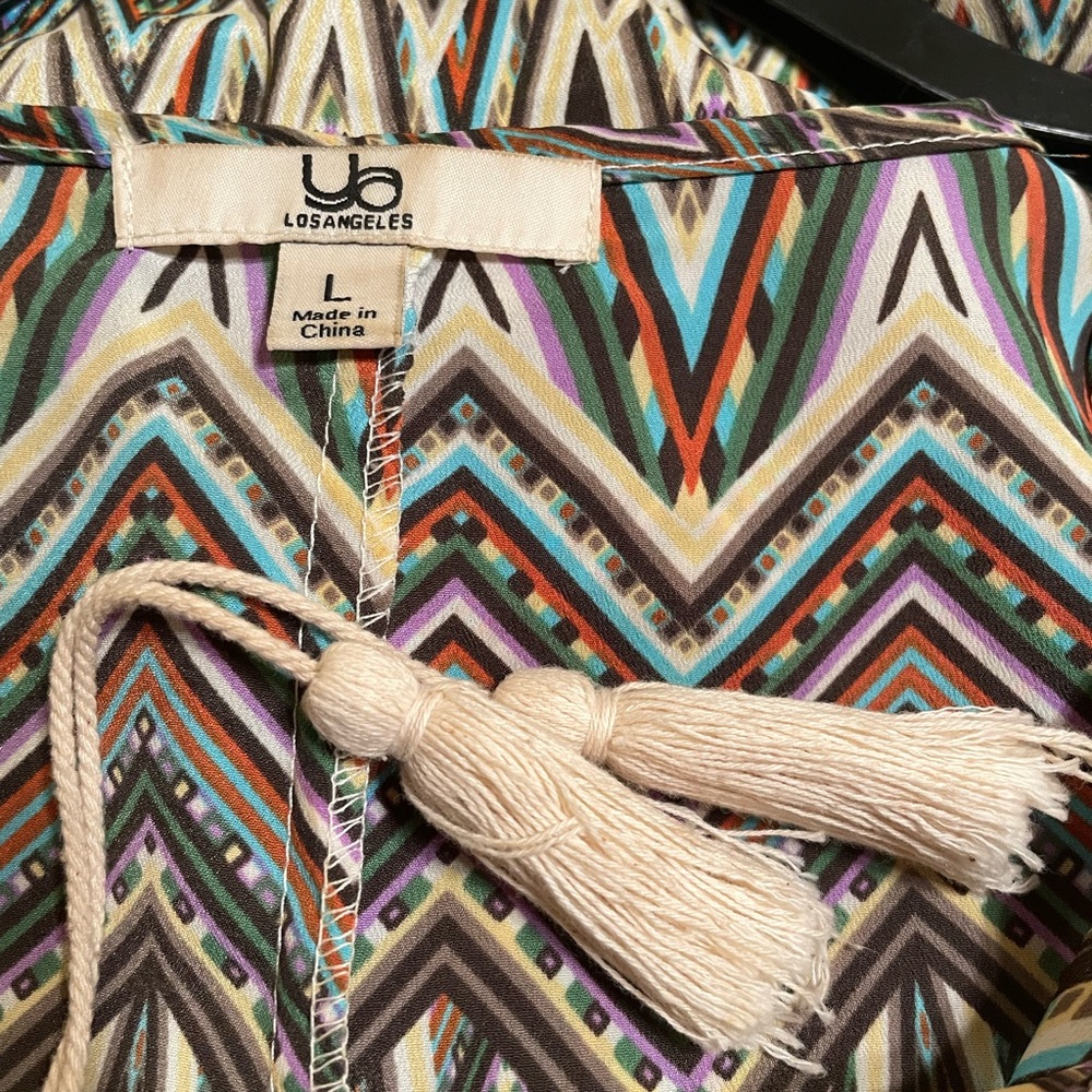 Breezy Multi-Color Dress - Picture 3 of 3